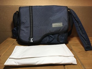 mamas and papas navy changing bag