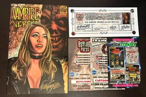 VAMPIRE VERSES #2 (Asylum Press Comics 2002) -- Horror -- SIGNED Frank Forte COA - Picture 1 of 1