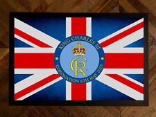 King Charles Coronation Bar Runner, Save the King Souvenir Union Jack Door Mat