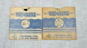 2 Vintage Sawyer's View Master 162 & 166 Overseas Highway & Marine Studios USA - Picture 1 of 4