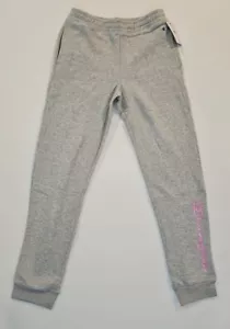 Champion Oxford Grey Heather Fleece Joggers Womens Big Girls' Powerblend Size XL - Picture 1 of 8