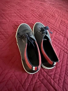 HILFIGER SNEAKERS SIZE 10 RED WHITE BLUE Shoes Kicks Tread Feet - Picture 1 of 5