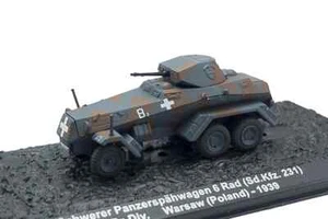 Heavy Armored Car 6 Wheel, Sd.Kfz. 231, Poland 1939, 1:72 Altaya - Picture 1 of 1