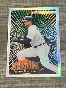 2022 Topps Finest - 1994 Topps Finest Cornerstones 94FC-AM Austin Meadows Insert - Picture 1 of 2