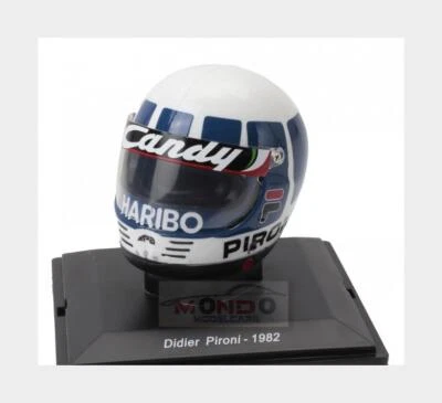 1:5 EDICOLA Helmet F1 Casco Didier Pironi 126 C2 Team Ferrari 1982 HELFE23 - Immagine 1 di 2
