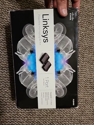 Linksys Powerline Homeplug AV Kit PLEK400 - Open Box - Image 1 of 3