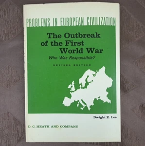 Problems in European Civilization The Outbreak of the 1st World War Revised 1963 - Imagen 1 de 10