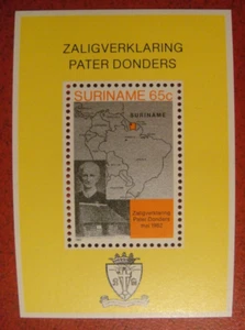 Suriname 1982.  Peter Donders.  Mini Sheet Mint Unhinged. - Bild 1 von 1