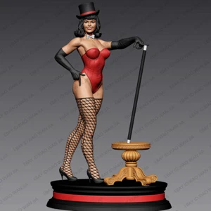 Modellino Bettie Mago Ragazza SexyWoman Resina Modellino Kit 1/24 Non Verniciato Non Assemblato - Foto 1 di 6