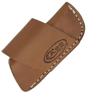 Case Cutlery Medium Side Draw Belt Sheath 3" Brown Leather 50148 - Picture 1 of 1