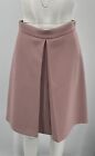 Gucci 2004 Damaged Pink Inverted Pleat Knee-Length A-Line Skirt Sz 42