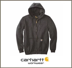 Carhartt Zip Hooded Sweatshirt K122 Zip Hoodie Sweatshirt-Jacke CARBON grau - Bild 1 von 2