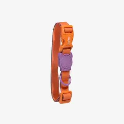 ZEE.DOG NeoPro Iris Purple & Orange Dog Collar | Waterproof | Outdoor Resistant