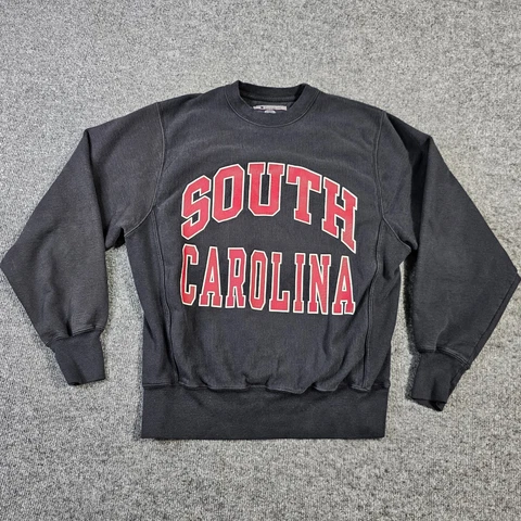Champion South Carolina Gamecocks Mens Small Reverse Weave Sweatshirt Vintage Cover
