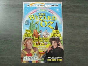 Anita Dobson in the Wizard of Oz 2000 Original Richmond Theatre Poster - Picture 1 of 5