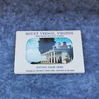 Vintage Mt. Vernon Souvenir Postcards Unused, George Washington's Home, 1940's