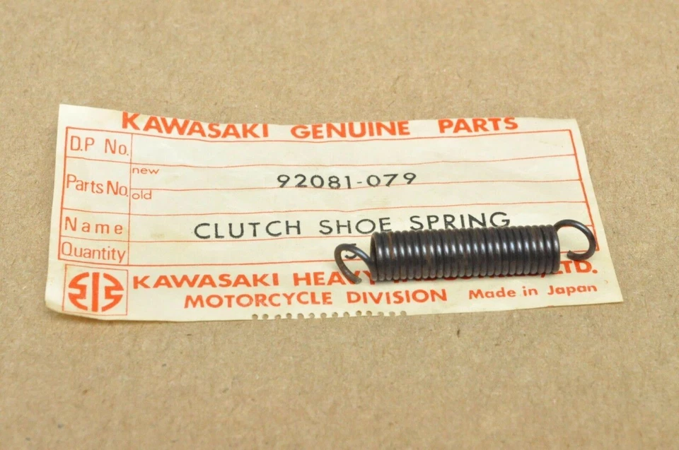 Nuevo de Lote Antiguo Kawasaki MB1 Coyote Mini Bicicleta Embrague Zapato Muelle 92081-079 Foto 1 de 1
