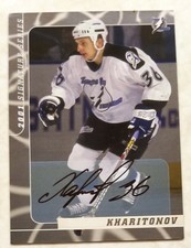 2000-01 BAP Signature Series 1ST Autograph Alexandre Kharitonov Card #234 Tampa