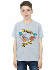 The Flintstones niños Squad Goals Camiseta 5-6 Anos Gris Sport