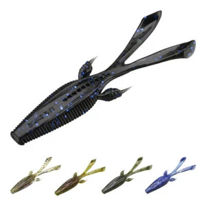 13 Fishing Invader pez de goma 10,8 cm cebo de goma perca cebo perca negra - Imagen 1 de 6