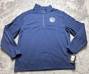Men's Fanatics Navy Winnipeg Jets Authentic Pro Rink Fleece Full-Zip Jacket 2XL - Picture 1 of 6