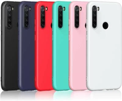 COVER CUSTODIA PER XIAOMI REDMI NOTE 8 PRO 8T 8 7 +  PELLICOLA VETRO TEMPERATO  - Immagine 1 di 4