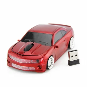 Chevrolet 2.4G Wireless Cordless Optical Car Mouse Gaming Mice for PC Laptop USB - Picture 1 of 28