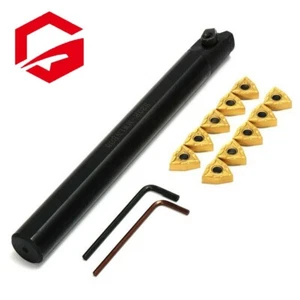S20R-MWLNR08 3/4" Wendeschneidwerkzeughalter Bohrstange + 10 Stück WNMG432 Wendeplatten - Bild 1 von 5