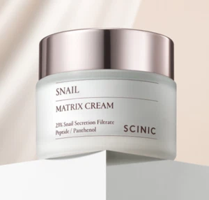 Scinic Snail Matrix Cream 50ml Anti-Aging Moisturizing K-Beauty - Picture 1 of 8