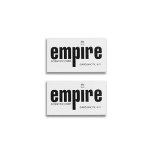 Empire Turntable Logo Badge For Dust Cover Aluminum 38mm(1.49")X22mm(0.86") - Picture 1 of 9