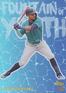 Julio Rodriguez MARINERS 2023 TOPPS X J-ROD COLLECTION Fontana della Gioventù F-1 - Foto 1 di 3