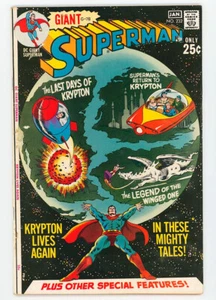 Superman 232 solid copy, 64-pager, awesome Space/Krypton issue - Picture 1 of 2