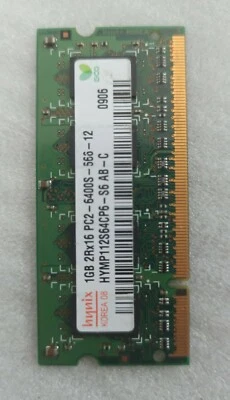 Hynix HYMP112S64CP6-S6 1GB Memory RAM  PC26400s66612 HYMP112S64CP6S6 AB-C - Image 1 of 4