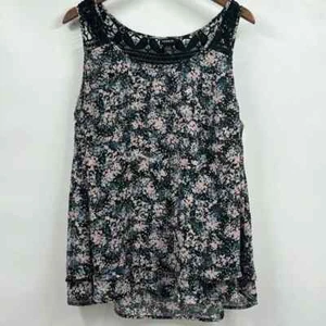 Torrid Floral Crochet Tank Top 2 - Picture 1 of 6