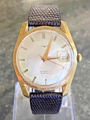 Reloj Hombre Vintage VULCAIN 17J Movimiento Automático con Fecha. Servicio reciente Foto 1 de 4