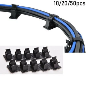 Versatile Wire Organizer with Adjustable Clamp for Secure Cable Management - Bild 1 von 21