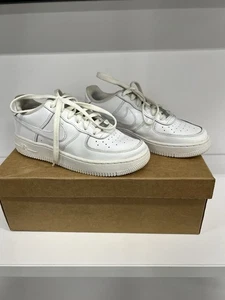 Nike Air Force 1 Low '07 weiße Lederschuhe DH2920-111 Größe 5Y - Bild 1 von 16