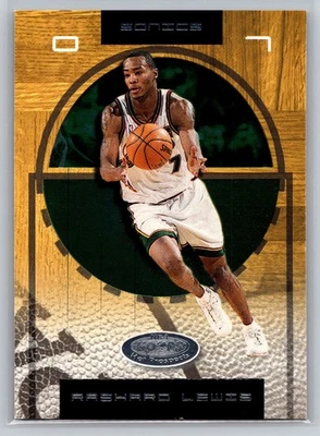 2001-02 NBA Hoops Hot Prospects - Rashard Lewis #8 - Image 1 of 2