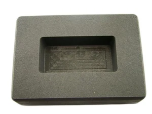 100 Gram Gold Bar High Density Graphite Ingot Mold - Copper- 50 Gram Silver Bar - Picture 1 of 2