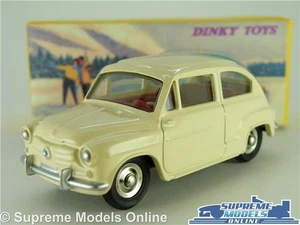 DINKY FIAT 600D MODEL CAR 520 ATLAS DEAGOSTINI CREAM 1:43 APPROX 600 D K8 - Picture 1 of 4