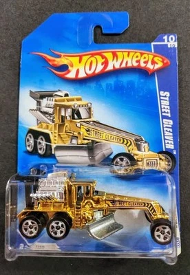 Cuchilla de calle Hot Wheels #116 HW City Works 2009 10 de 10 dorada Foto 1 de 4