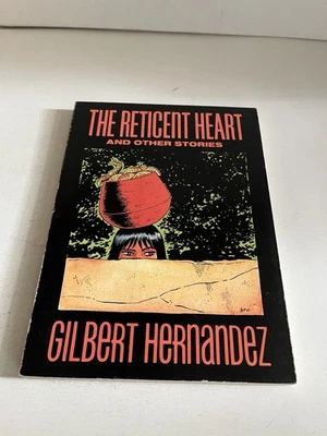 The Reticent Heart de Gilbert Hernandez Fantagraphics 1988 Indie Comics GN BIEN Foto 1 de 4