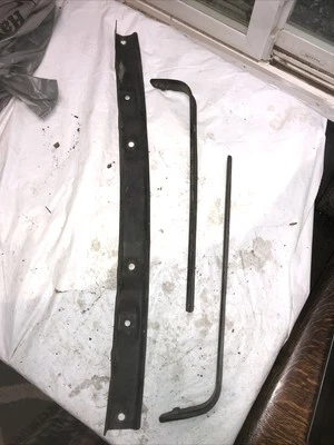 Juego de 3 barras de refuerzo de metal para parachoques trasero Mitsubishi Eclipse 2000-2005 X6 Foto 1 de 4