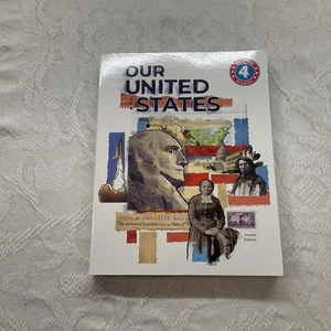 Bob Jones Heritage Studies 4 Text (4th Ed) 4th Grade History Our United States - Picture 1 of 5