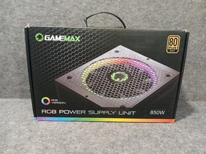 GameMax 850W RGB PSU - RGB-850 Gaming Netzteil - Bild 1 von 11