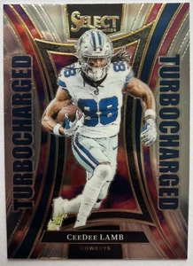 Panini Select 2024 Cee Dee Lamb Turbocharged #23 Dallas Cowboys NFL  - Bild 1 von 2