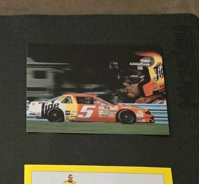 Tarjeta de héroe de carreras Ricky Rudd Tide #5 de colección 5x7 postal publicidad NASCAR Foto 1 de 2