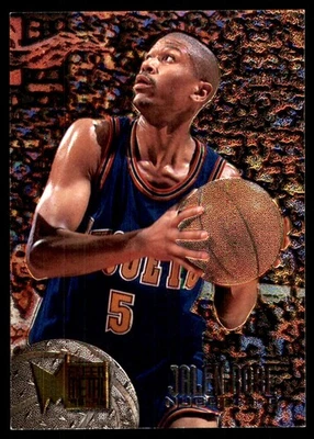 Jalen Rose 1995-96 Metal #27 Denver Nuggets NBA LEER ENVÍO GRATUITO AutographDen Foto 1 de 2