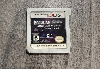 Regular Show: Mordecai & Rigby in 8-Bit Land (Nintendo 3DS, 2013) - Image 1 of 3