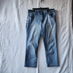 Kut from The Kloth Jeans Women 10 Blue Straight Leg - Picture 1 of 11